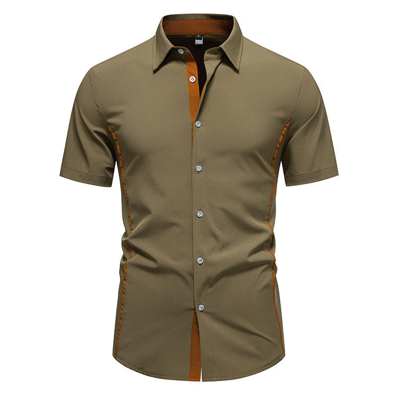 Simon | Men's Short Sleeve Shirt | Modern Fit and Everyday Comfort