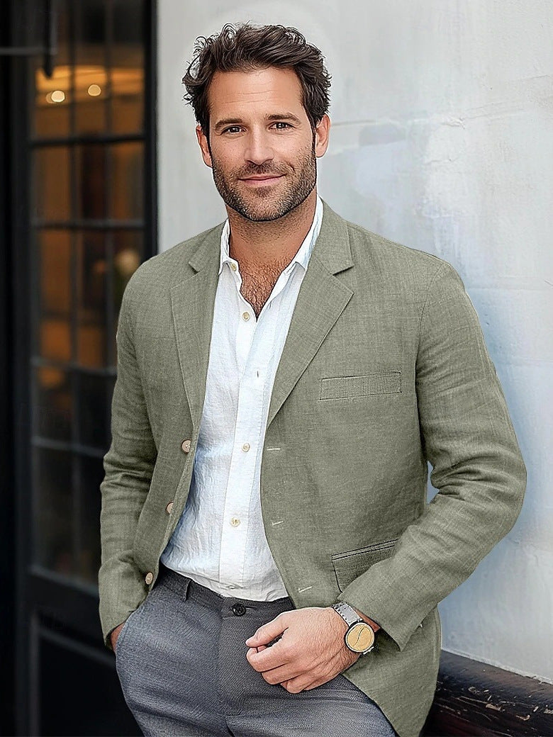 Ryan | Men's Casual Linen Blazer | Lightweight Sophistication for Every Occasion