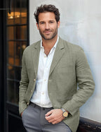 Ryan | Men's Casual Linen Blazer | Lightweight Sophistication for Every Occasion