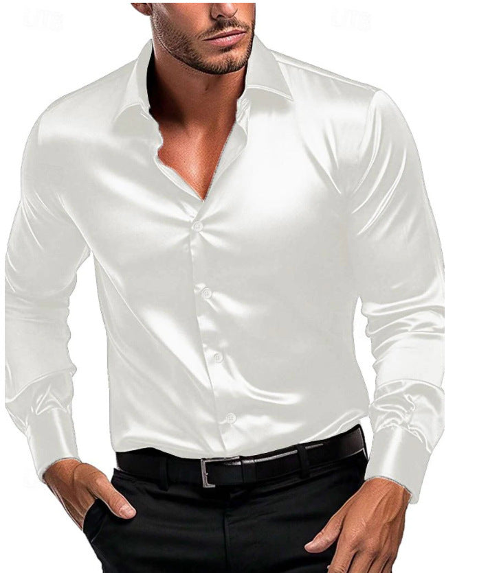 Nicola | Men's Silk Shirt | Timeless Elegance with Luxurious Comfort