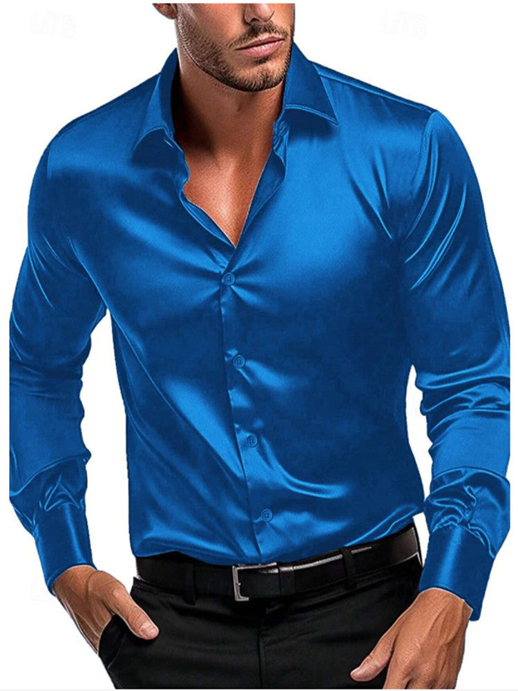 Nicola | Men's Silk Shirt | Timeless Elegance with Luxurious Comfort