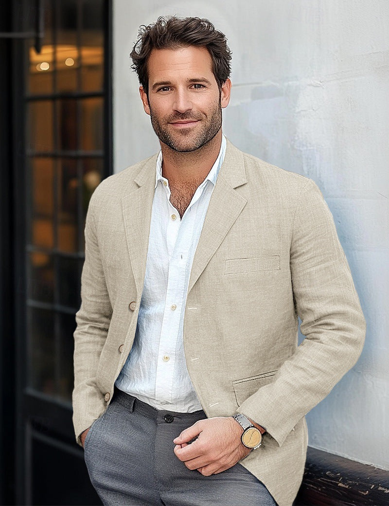 Ryan | Men's Casual Linen Blazer | Lightweight Sophistication for Every Occasion