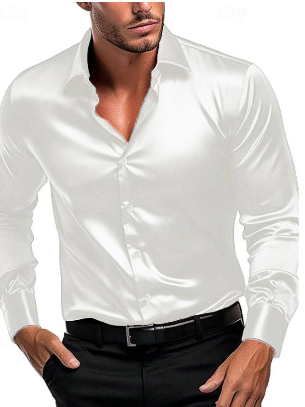 Nicola | Men's Silk Shirt | Timeless Elegance with Luxurious Comfort