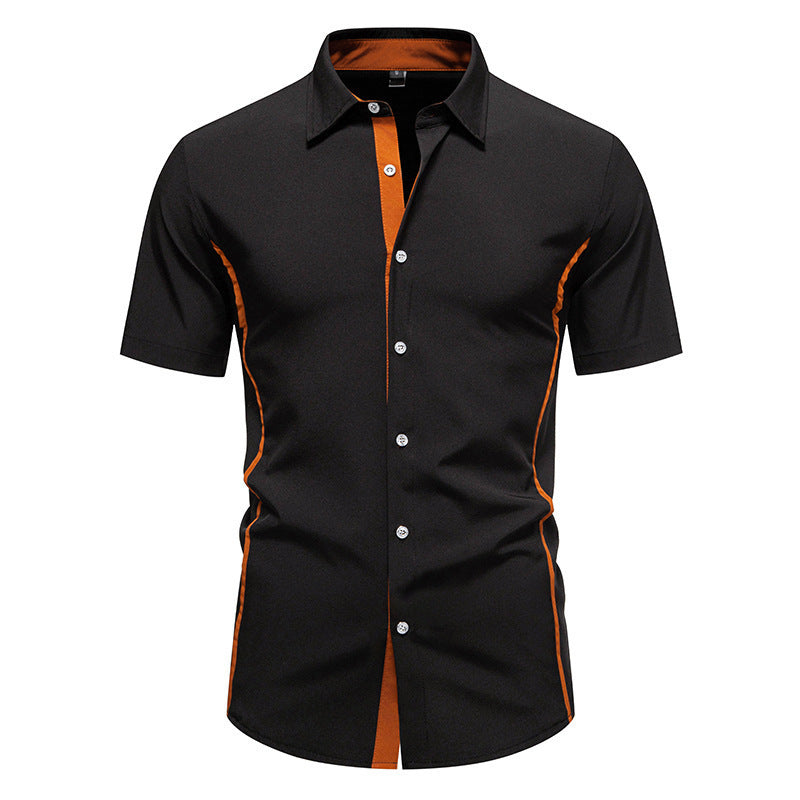 Simon | Men's Short Sleeve Shirt | Modern Fit and Everyday Comfort