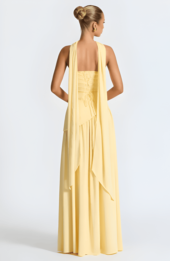 Gladys | Sleeveless A-Line Midi Dress | Effortless Style & Refined Simplicity