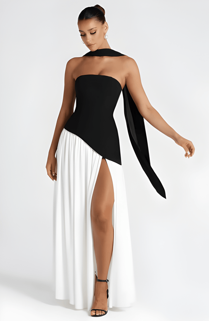 Gladys | Sleeveless A-Line Midi Dress | Effortless Style & Refined Simplicity