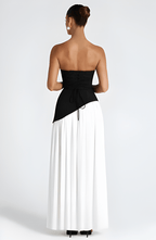 Gladys | Sleeveless A-Line Midi Dress | Effortless Style & Refined Simplicity