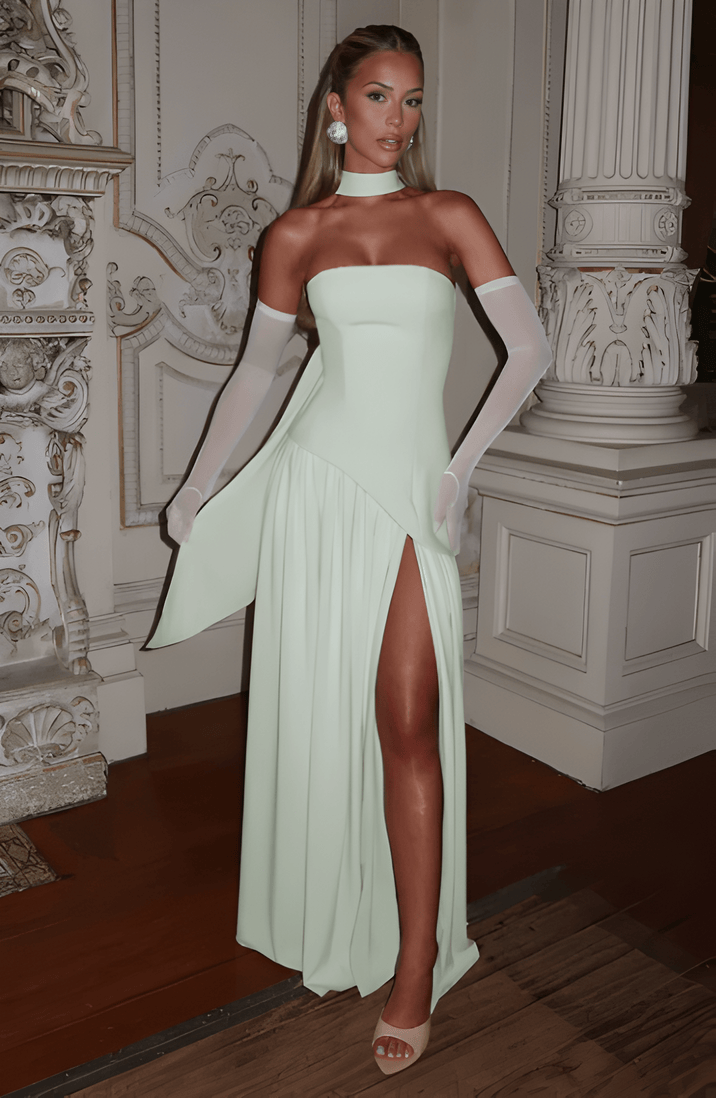 Gladys | Sleeveless A-Line Midi Dress | Effortless Style & Refined Simplicity