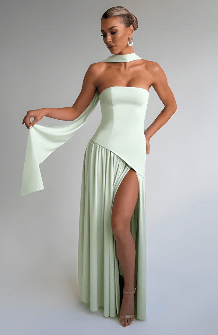 Gladys | Sleeveless A-Line Midi Dress | Effortless Style & Refined Simplicity