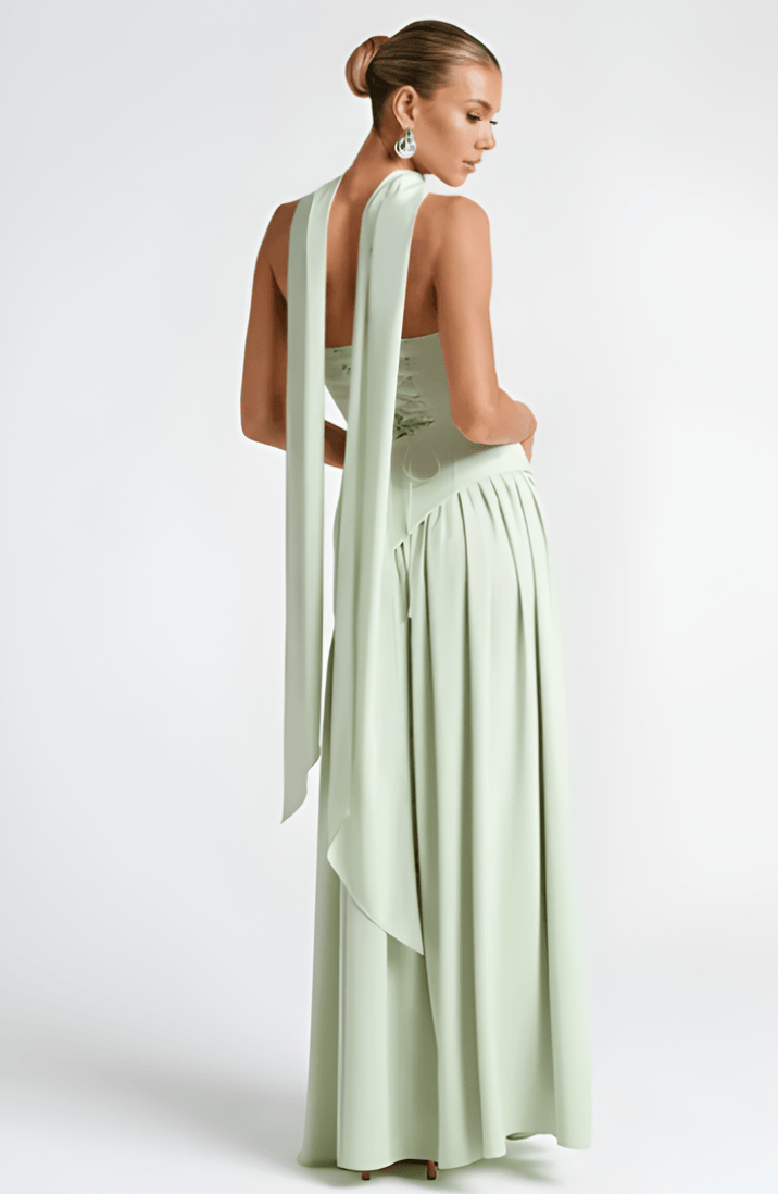 Gladys | Sleeveless A-Line Midi Dress | Effortless Style & Refined Simplicity