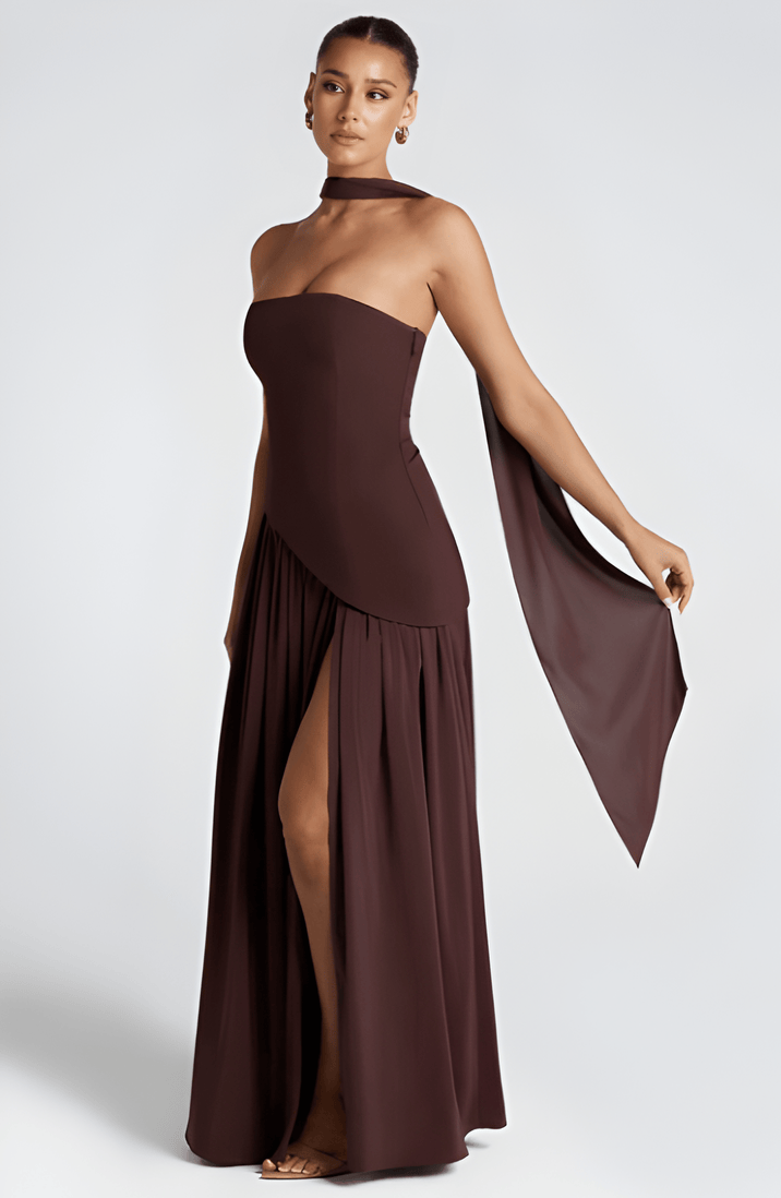 Gladys | Sleeveless A-Line Midi Dress | Effortless Style & Refined Simplicity