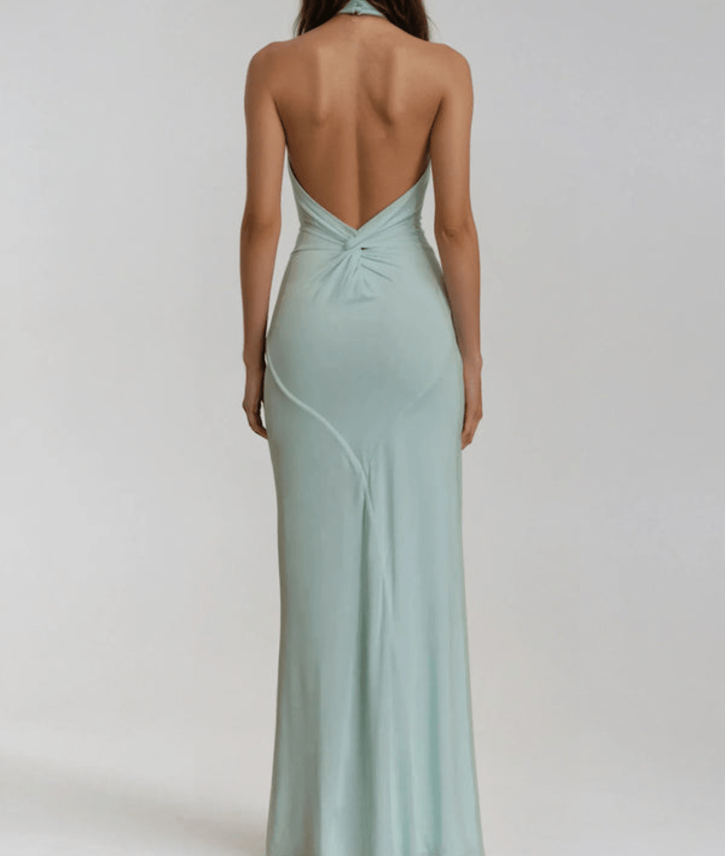 Eliana | Elegant Halter Neck Maxi Dress | Sleek Sophistication for Every Occasion