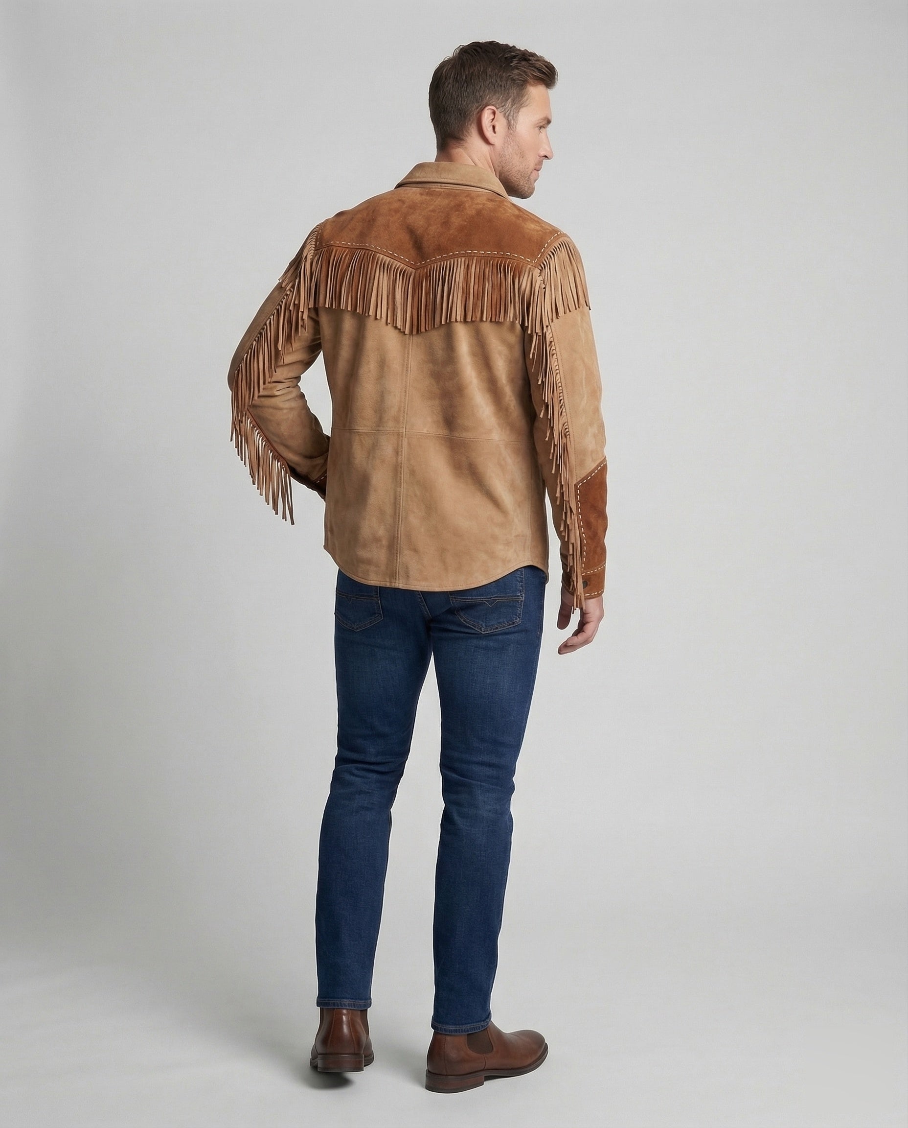 Alexander | Men's Western Shirt | Rugged Style with Embroidered Details