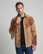 Alexander | Men's Western Shirt | Rugged Style with Embroidered Details