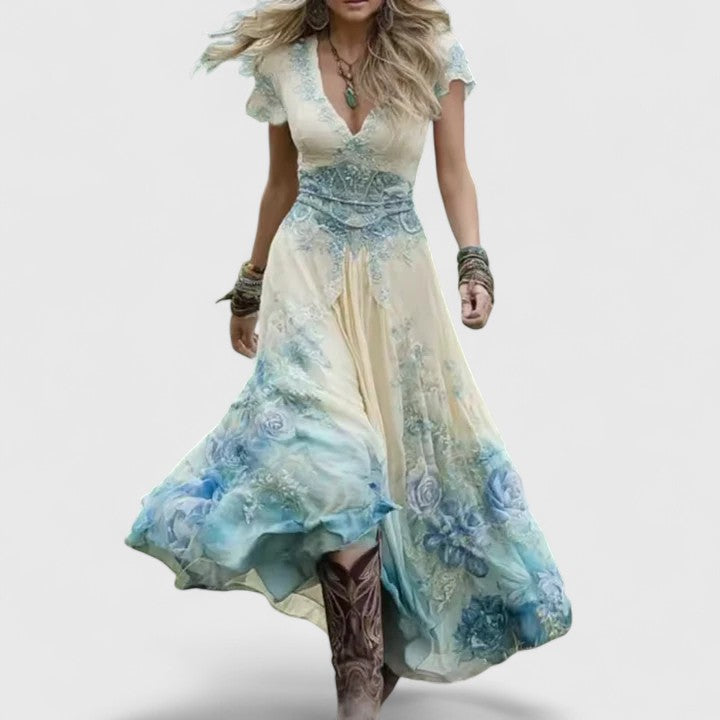 Madeline | Elegant Maxi Dress | Refined Beauty