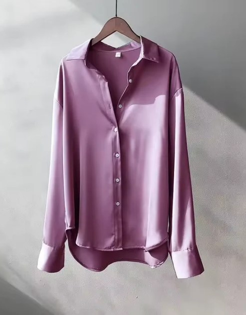 Aria | Women's Classic Long Sleeve Blouse | Elegant and Versatile