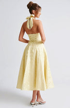 Annie | Sleeveless A-Line Midi Dress | Clean Lines & Everyday Elegance