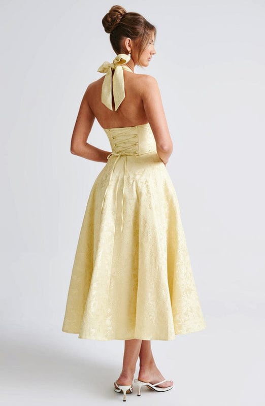 Annie | Sleeveless A-Line Midi Dress | Clean Lines & Everyday Elegance