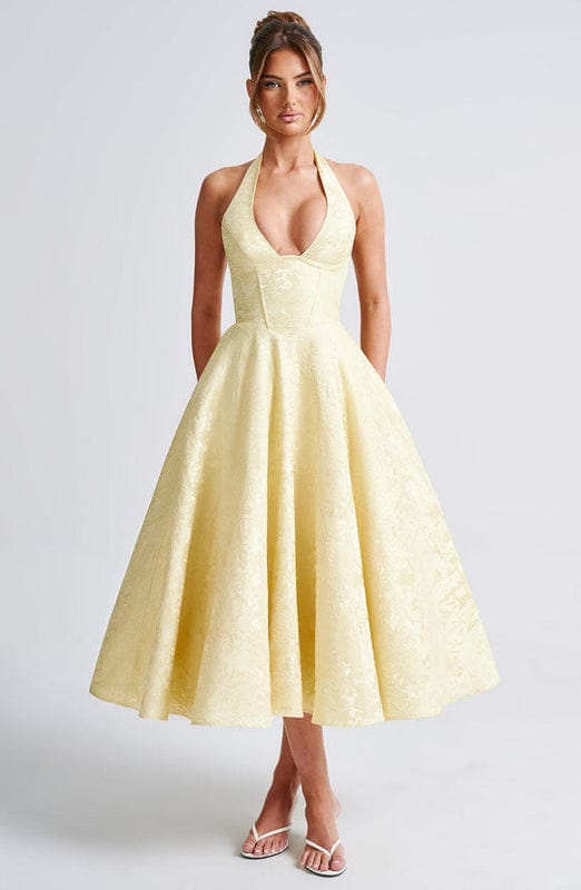 Annie | Sleeveless A-Line Midi Dress | Clean Lines & Everyday Elegance