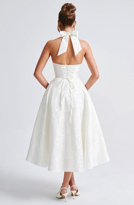 Annie | Sleeveless A-Line Midi Dress | Clean Lines & Everyday Elegance