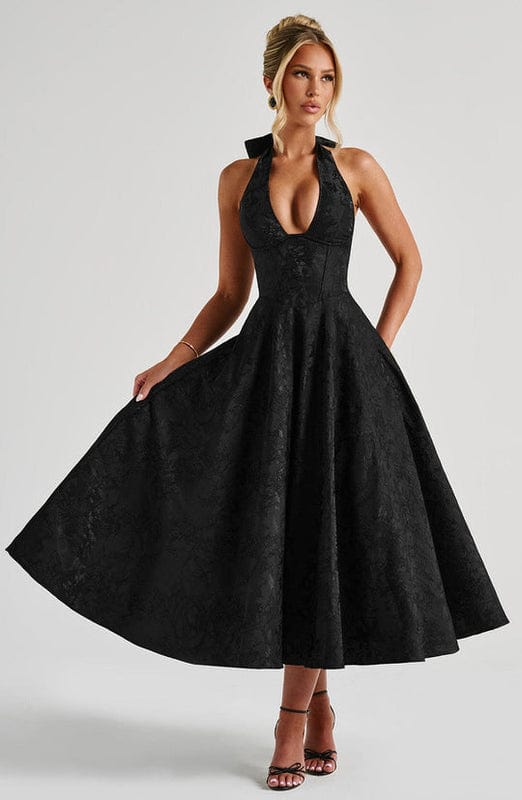 Annie | Sleeveless A-Line Midi Dress | Clean Lines & Everyday Elegance