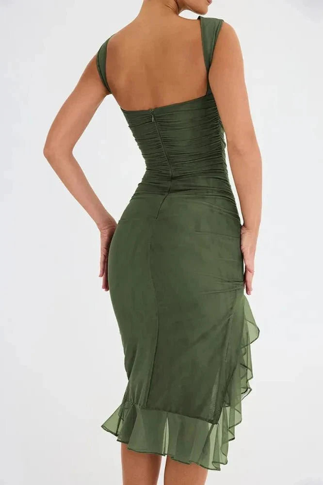 Valentina | Elegant Midi Dress | Timeless Sophistication for Every Occasion
