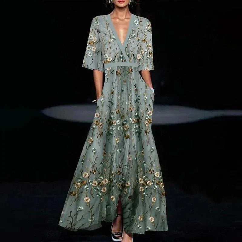 Charlotte | Floral Evening Dress | Elegant and Timeless