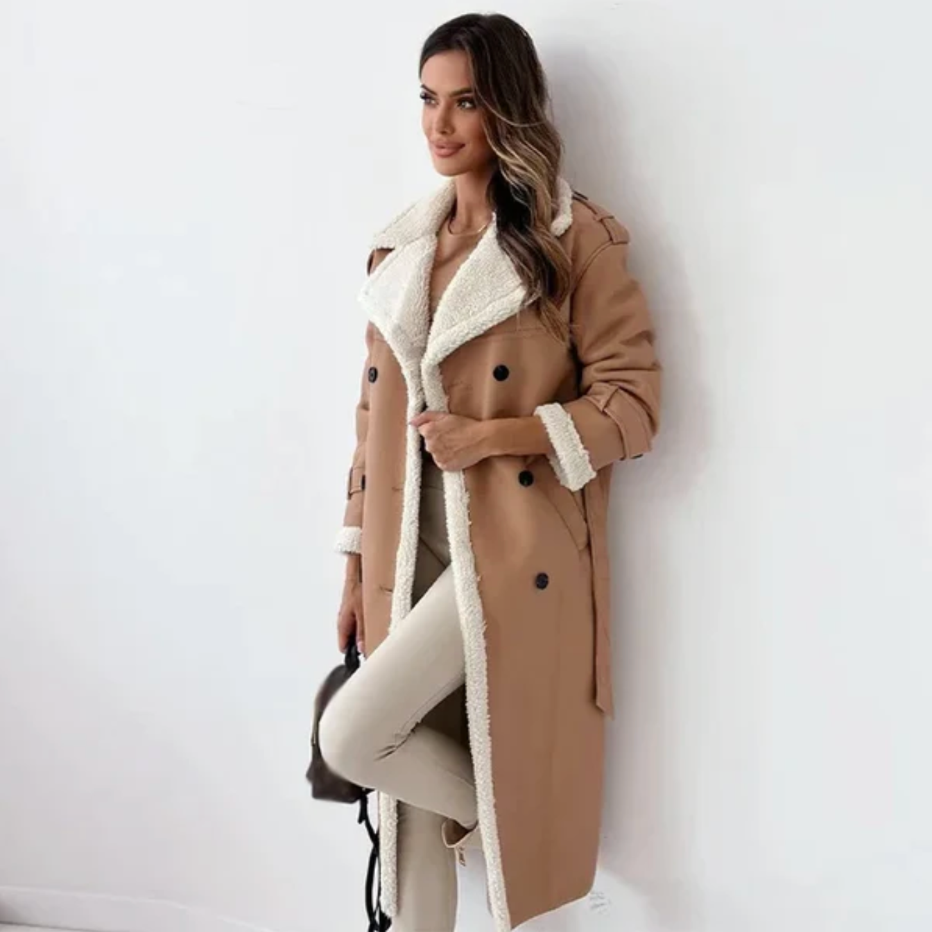 Arabella | Women's Winter Coat, Elegant Wool Blend Thermal Coat for Casual and Office Wear
