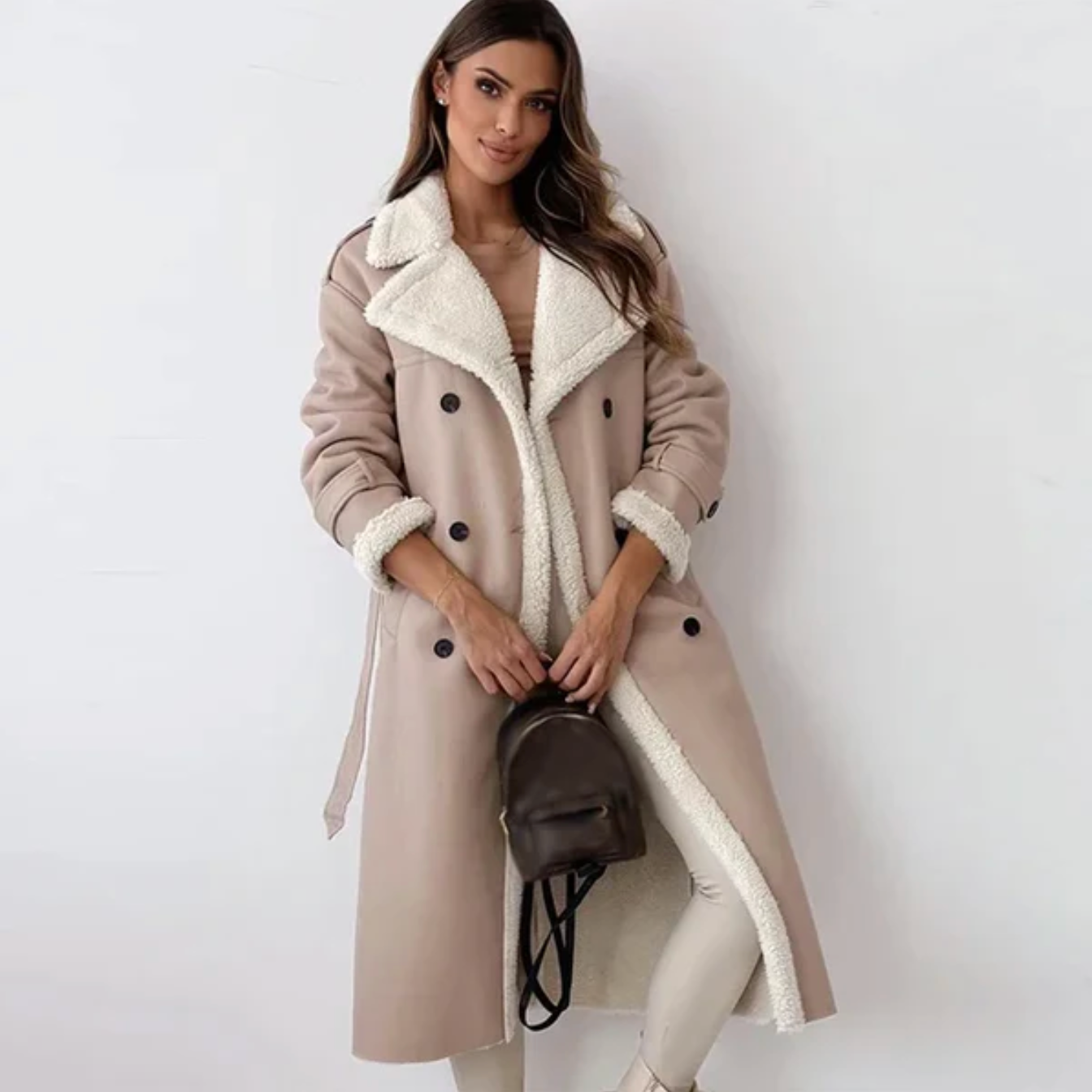 Arabella | Women's Winter Coat, Elegant Wool Blend Thermal Coat for Casual and Office Wear