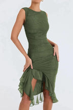 Valentina | Elegant Midi Dress | Timeless Sophistication for Every Occasion