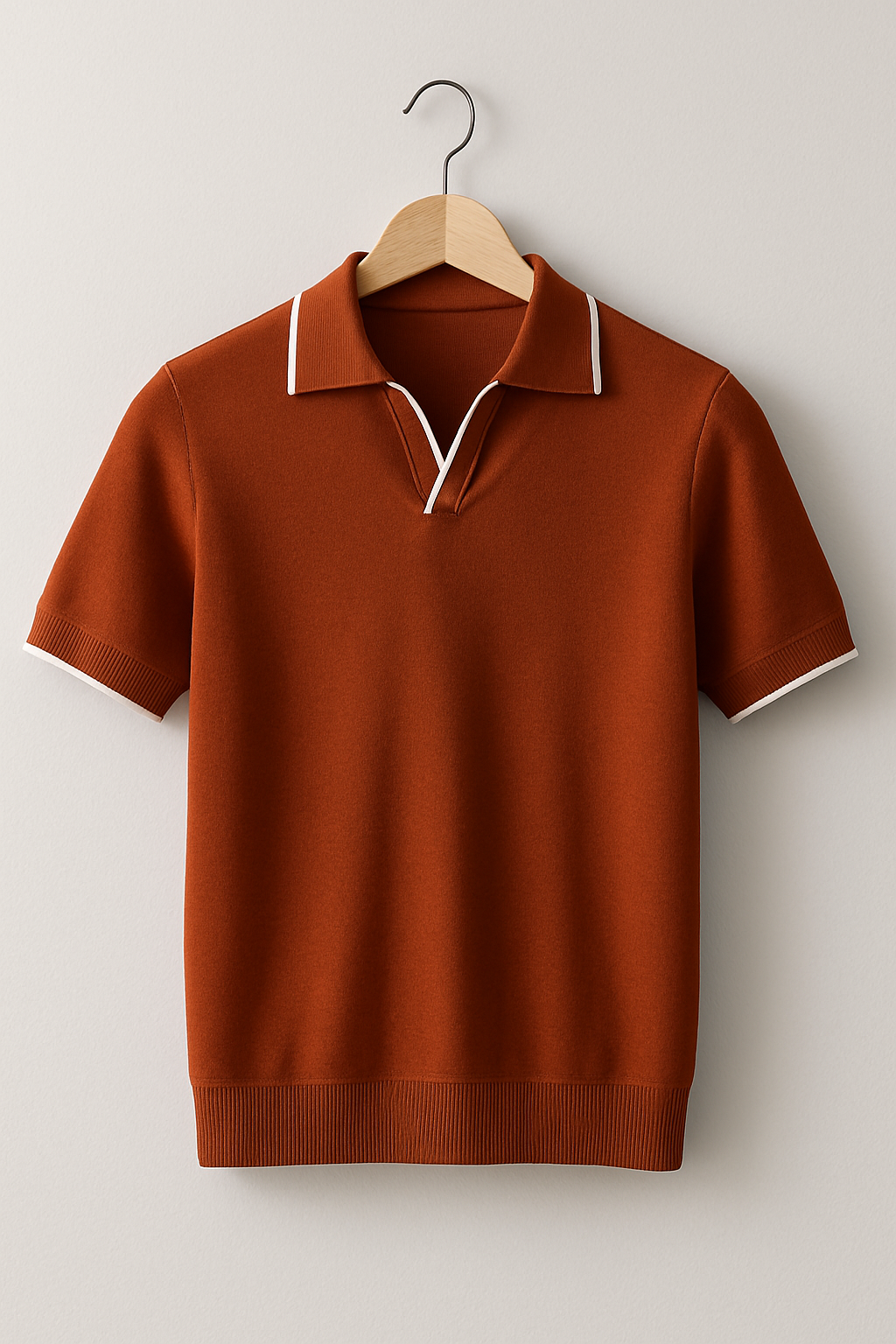 Albie | Men’s Short Sleeve Knit Polo | Modern and Refined Comfort