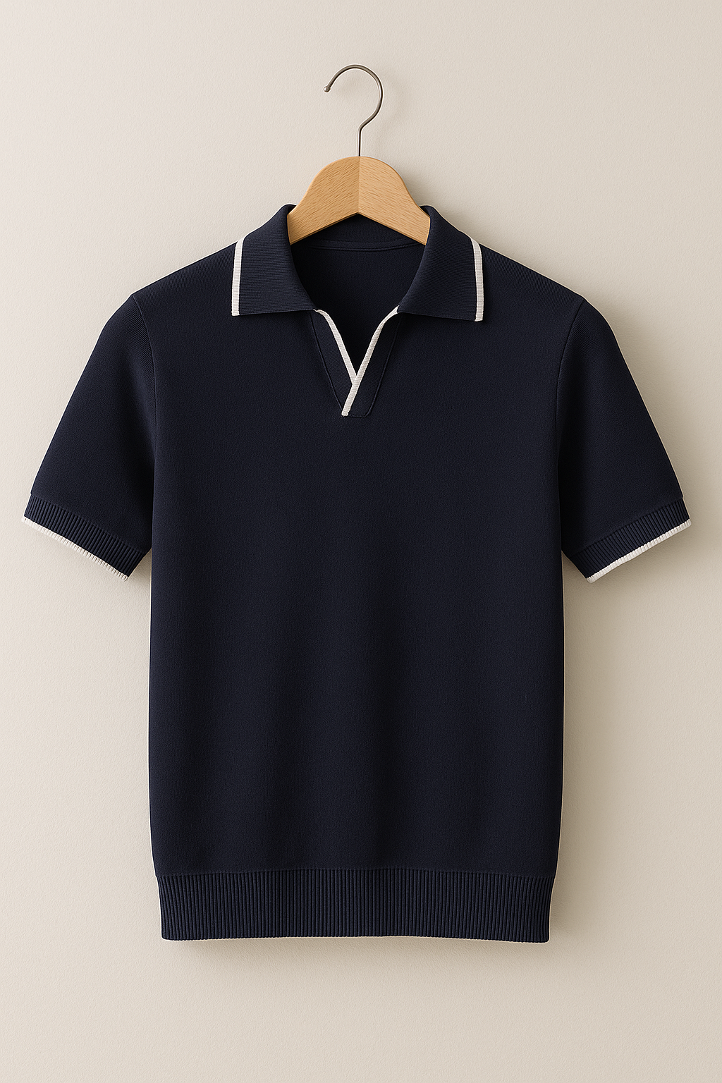 Albie | Men’s Short Sleeve Knit Polo | Modern and Refined Comfort