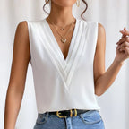 Harper | Women's Elegant Sleeveless Blouse | Lightweight Style and Timeless Sophistication
