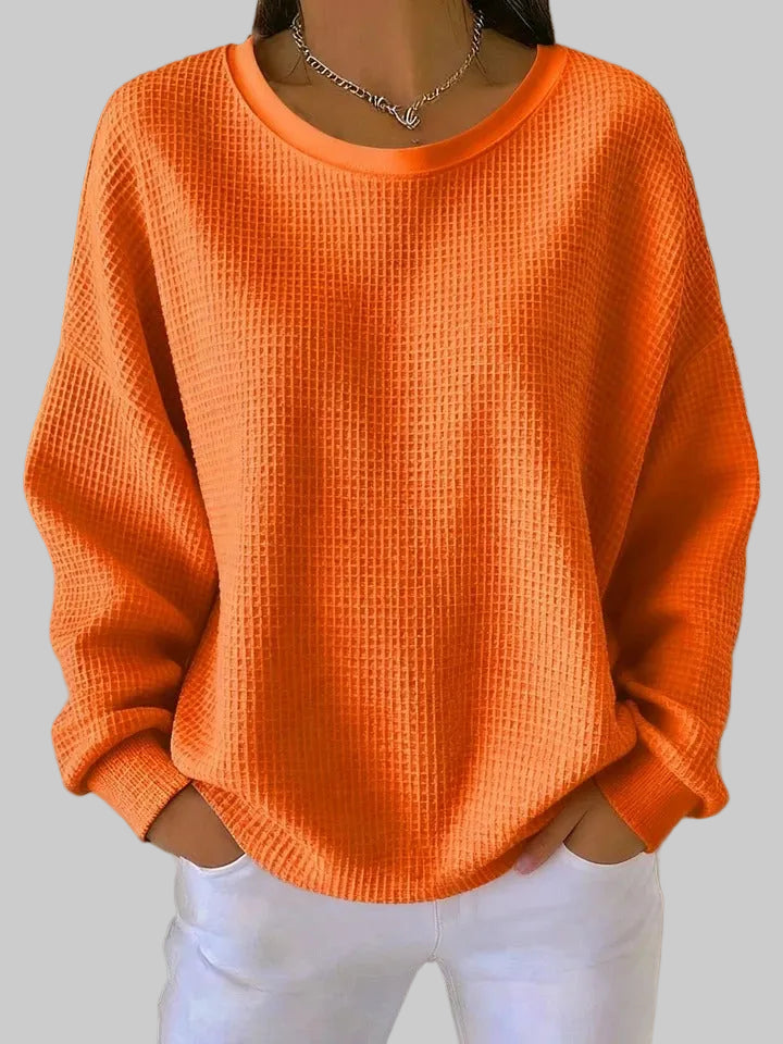 Adriana | Women's Textured Sweater, Lightweight Knit Spring Sweater for Casual Wear