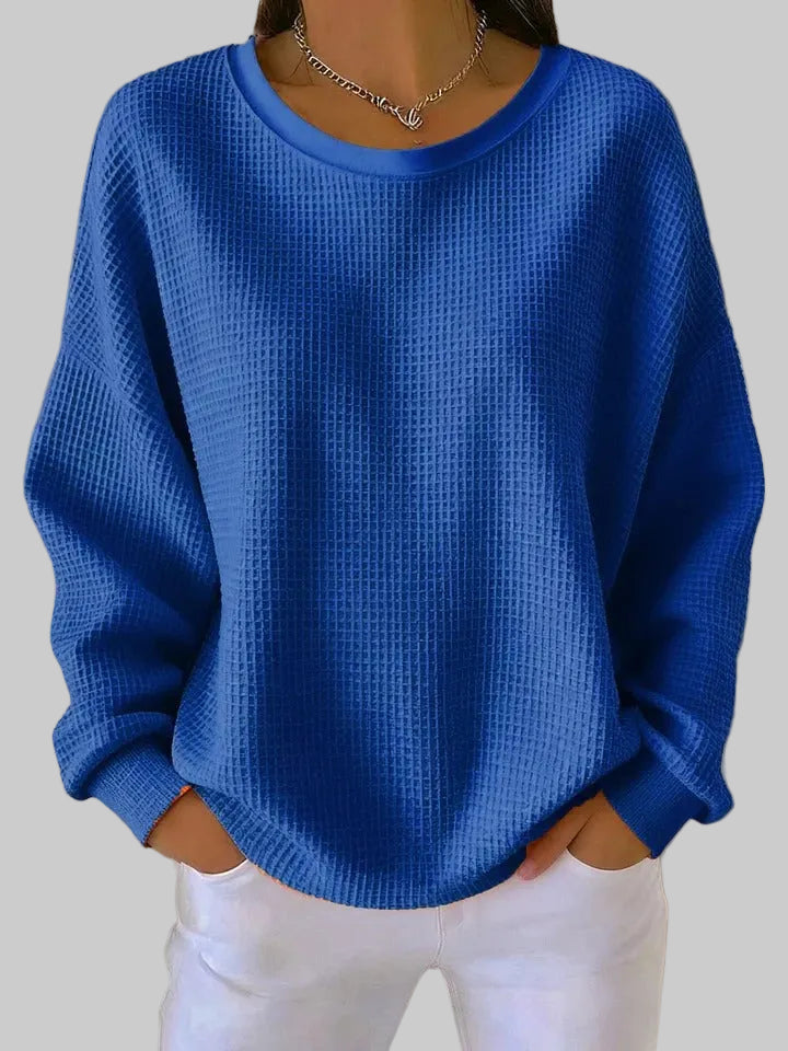 Adriana | Women's Textured Sweater, Lightweight Knit Spring Sweater for Casual Wear