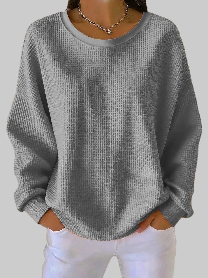 Adriana | Women's Textured Sweater, Lightweight Knit Spring Sweater for Casual Wear