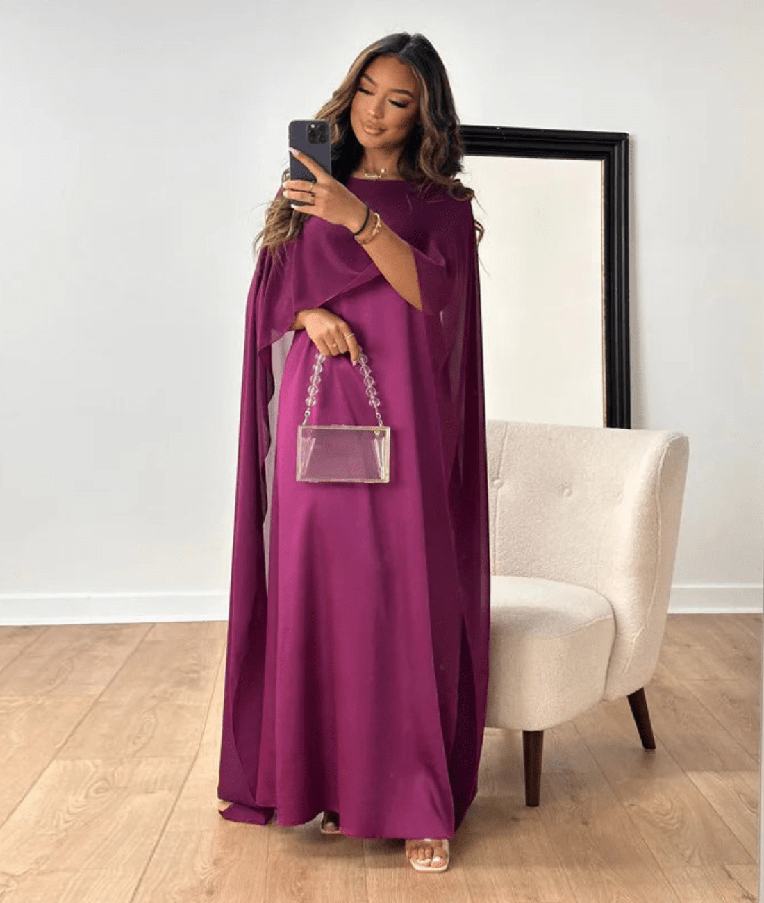 Mary | Floral Summer Dress | Soft Satin & Timeless Elegance