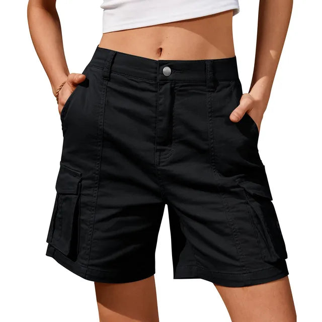 Evelyn | Women's Vintage Cargo Shorts | Functional Comfort with Timeless Style
