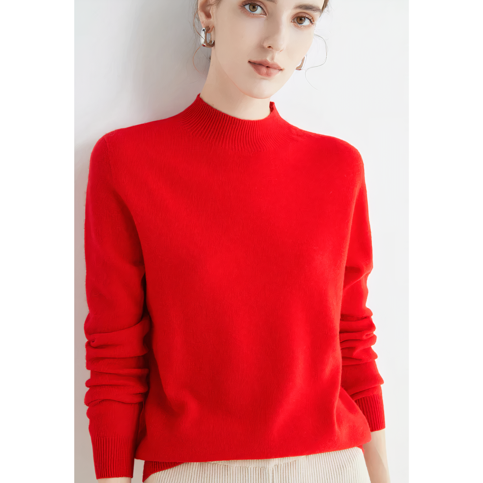 Pippa | Women's Knit Sweater, Soft Cashmere Winter Pullover for Casual Wear