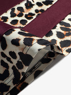 Poppy | Leopard Print Patchwork T-Shirt Dress | Effortless Casual Chic