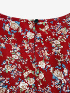 Eva | Floral Puff Sleeve Midi Dress | Feminine and Effortlessly Chic