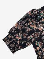 Eva | Floral Puff Sleeve Midi Dress | Feminine and Effortlessly Chic