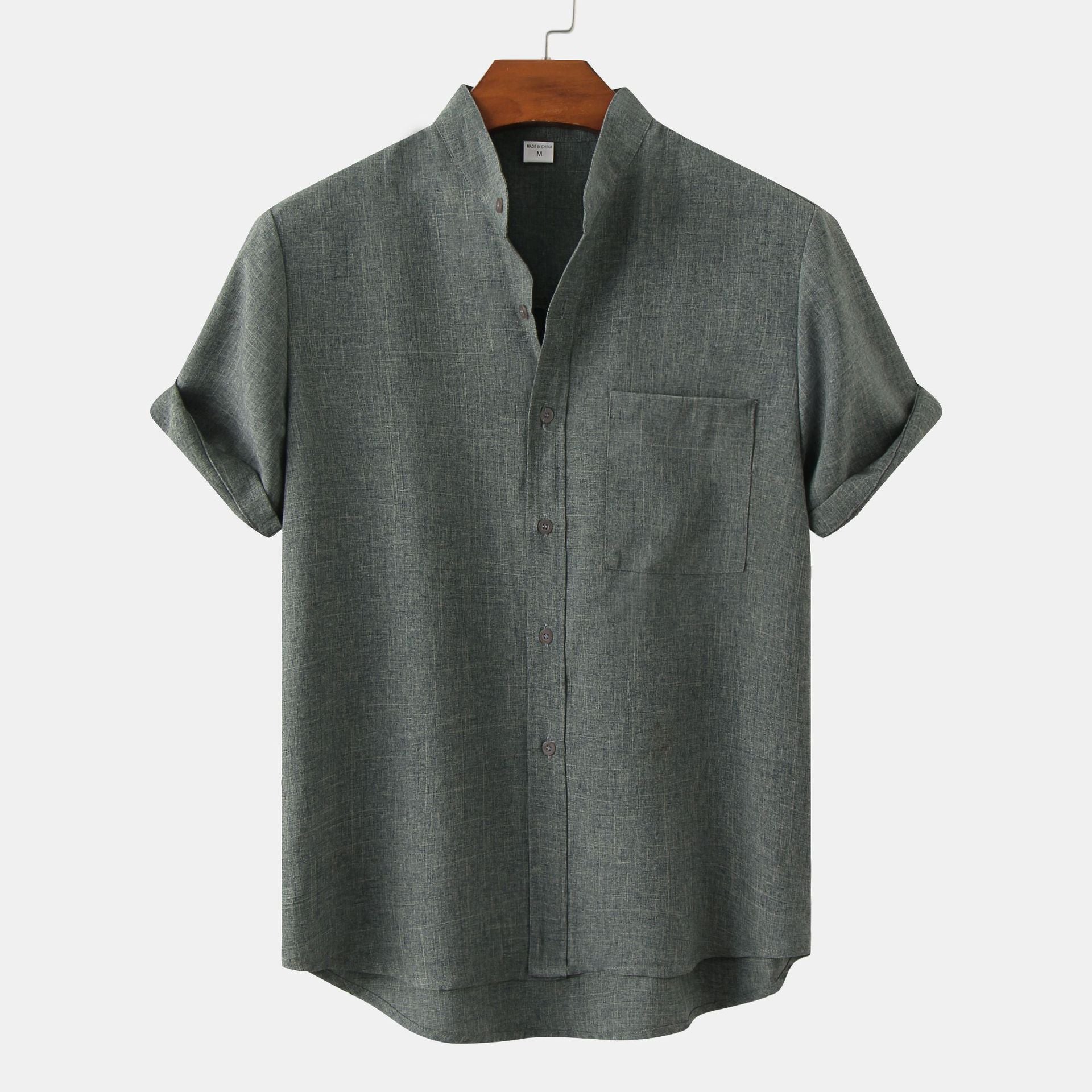 Lucas | Men’s Short Sleeve Summer Shirt | Lightweight Everyday Comfort & Style