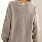 Rose | Women's Knit Sweater, Elegant Cashmere Winter Pullover for Casual Wear