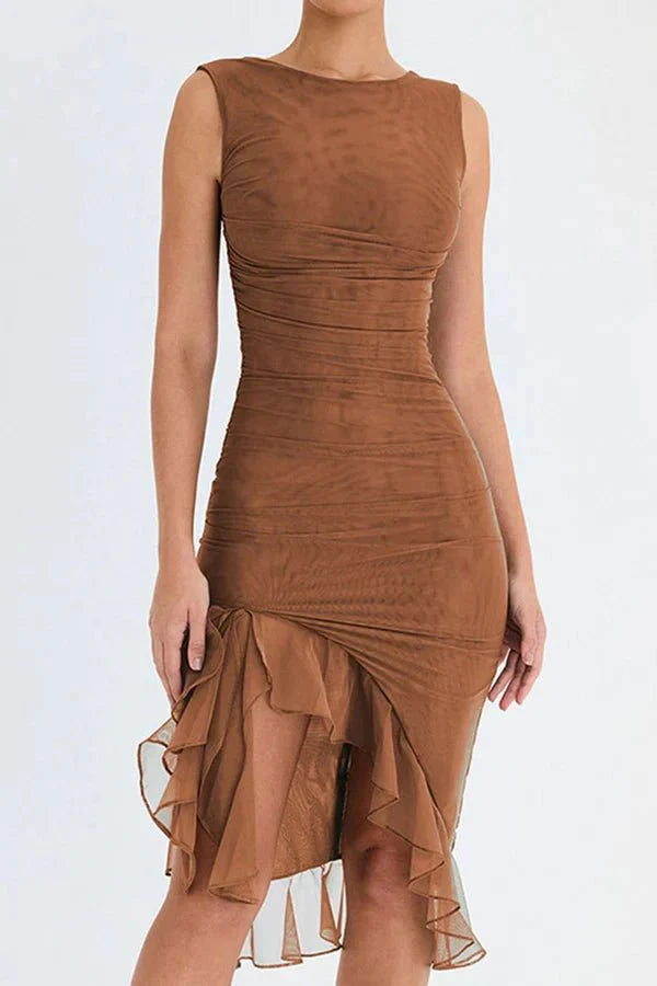 Valentina | Elegant Midi Dress | Timeless Sophistication for Every Occasion