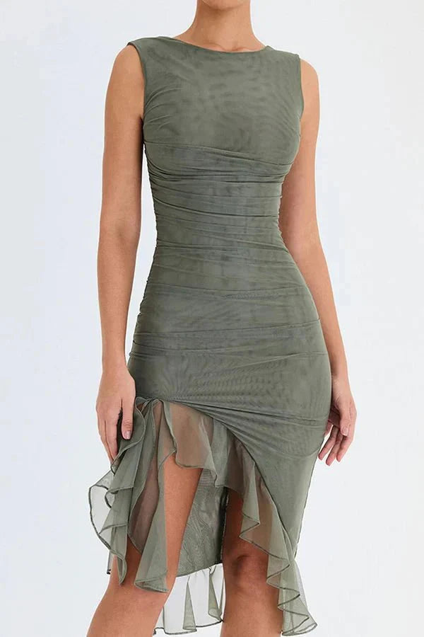 Valentina | Elegant Midi Dress | Timeless Sophistication for Every Occasion