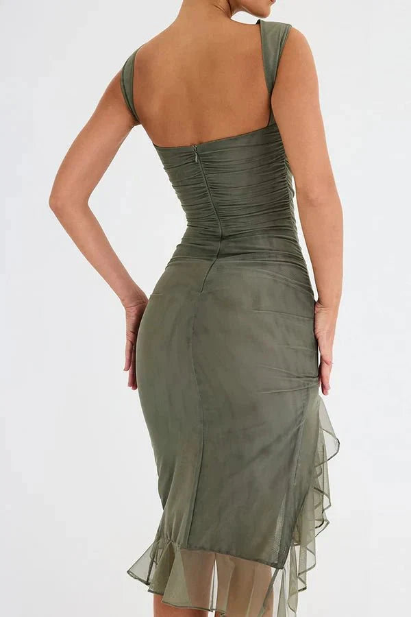 Valentina | Elegant Midi Dress | Timeless Sophistication for Every Occasion