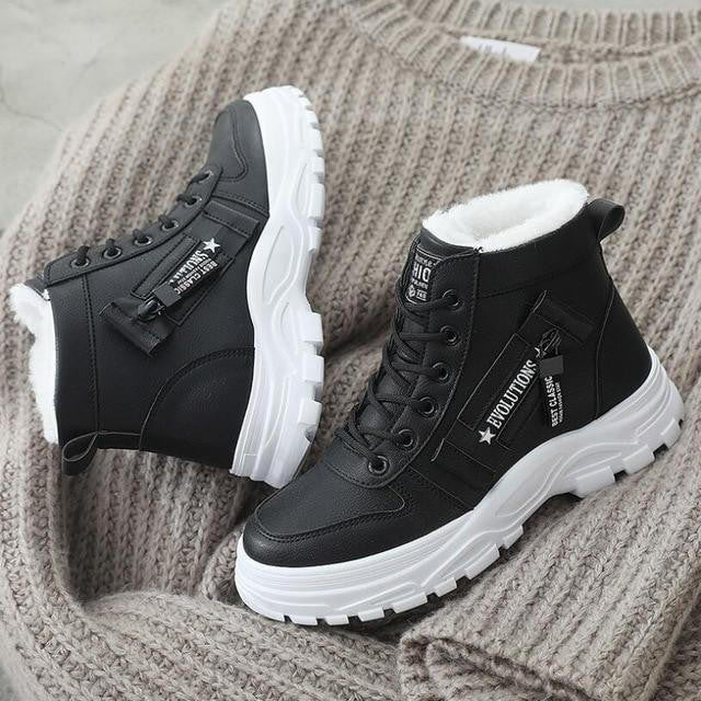 Millie | Women's Fur-Lined Casual Boots, Faux Fur Winter Boots