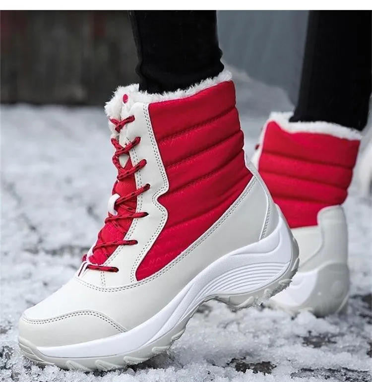 Emelia | Women's Waterproof Snow Boots, Insulated Winter Boots for Cold Weather