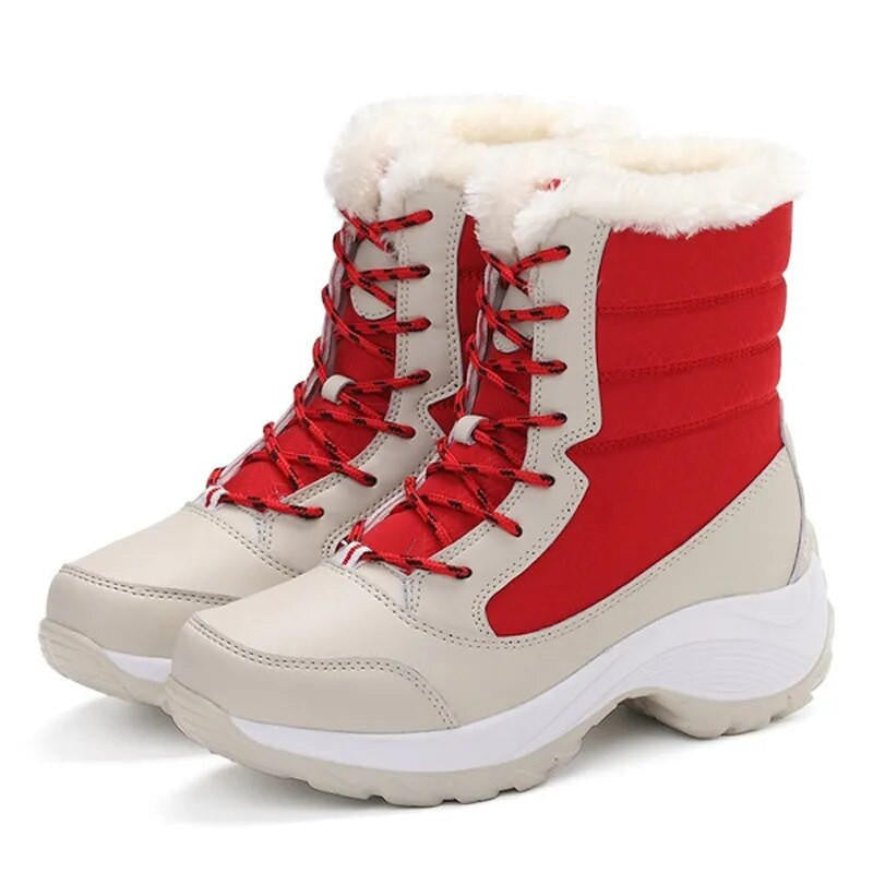 Emelia | Women's Waterproof Snow Boots, Insulated Winter Boots for Cold Weather